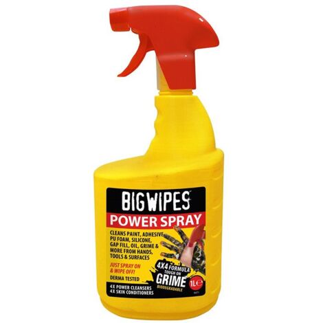 Power spray Big Wipes 1L nettoyant professionnel
