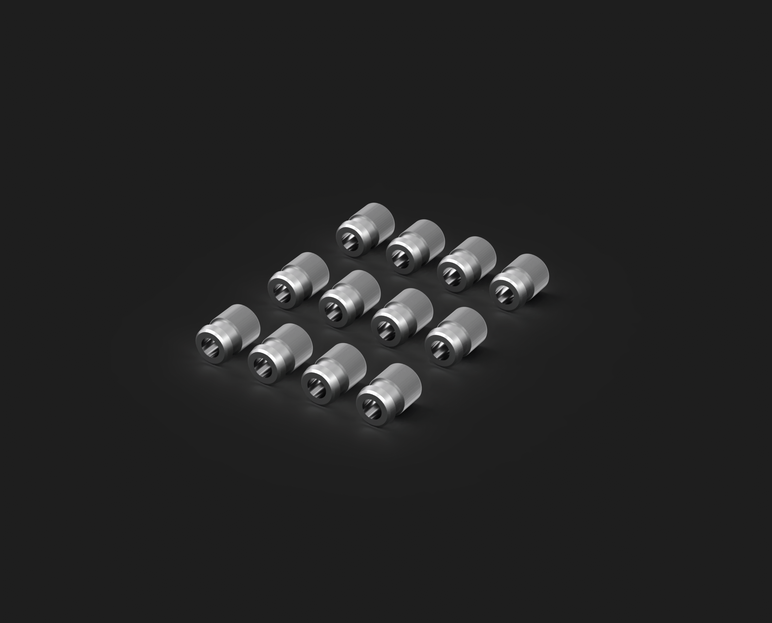 Qbrick System 12 Inserts Filetés M8