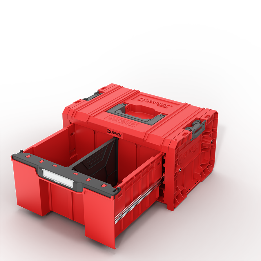 Qbrick System PRO Drawer 1 Red