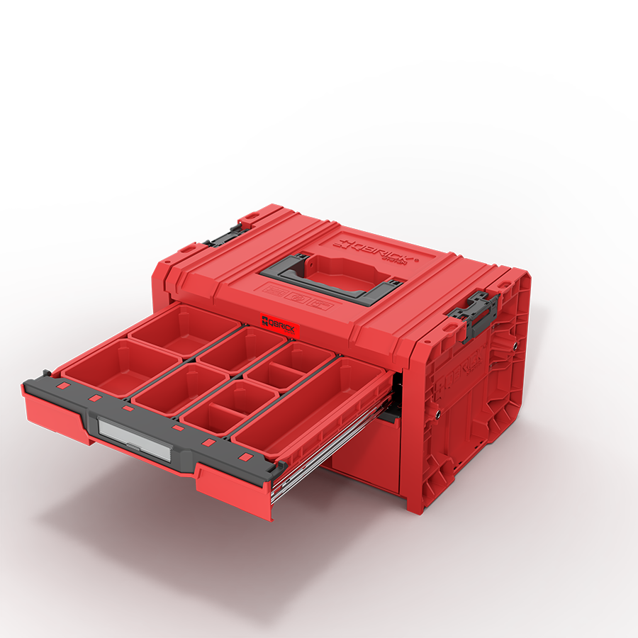 Qbrick System PRO red drawer 2 expert