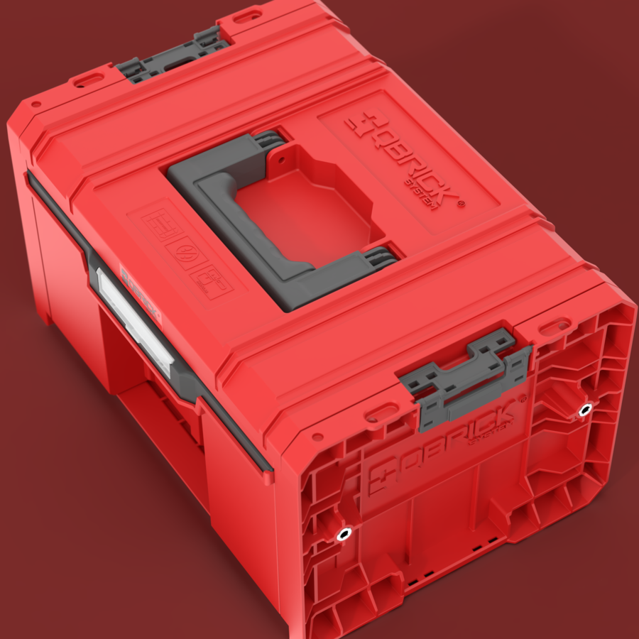 Qbrick System PRO Drawer 1 Red