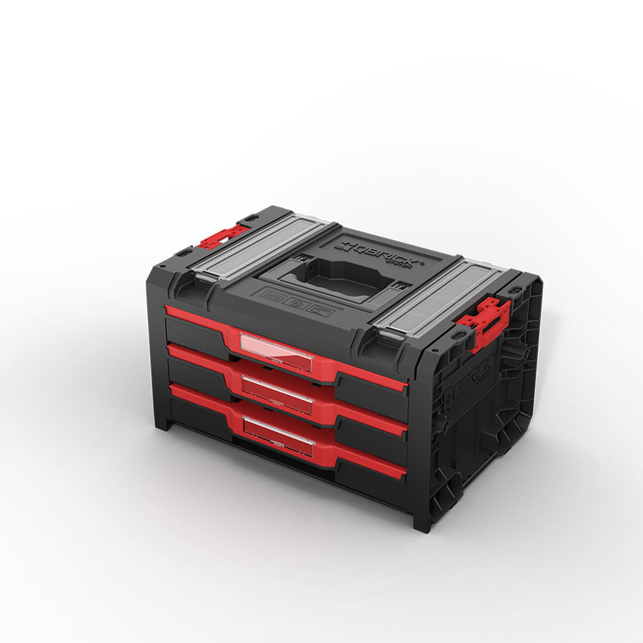 Qbrick System PRO Drawer 3 Toolbox 2.0 Profi Basic