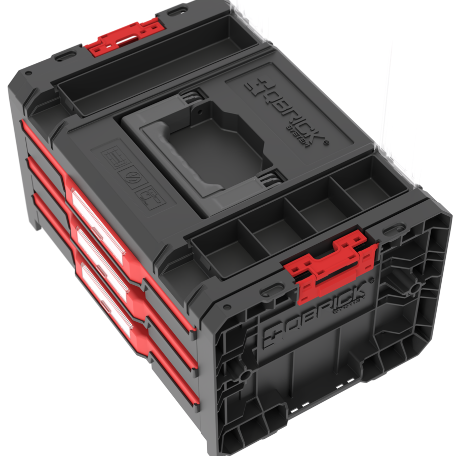 Qbrick System PRO Drawer 3 Toolbox 2.0 Profi Basic