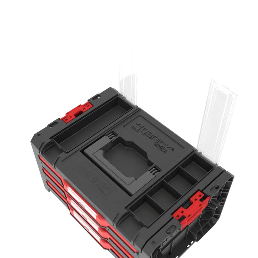 Qbrick System PRO Drawer 3 Toolbox 2.0 Profi Basic