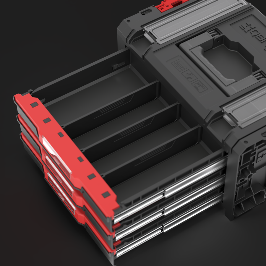 Qbrick System PRO Drawer 3 Toolbox 2.0 Profi Basic