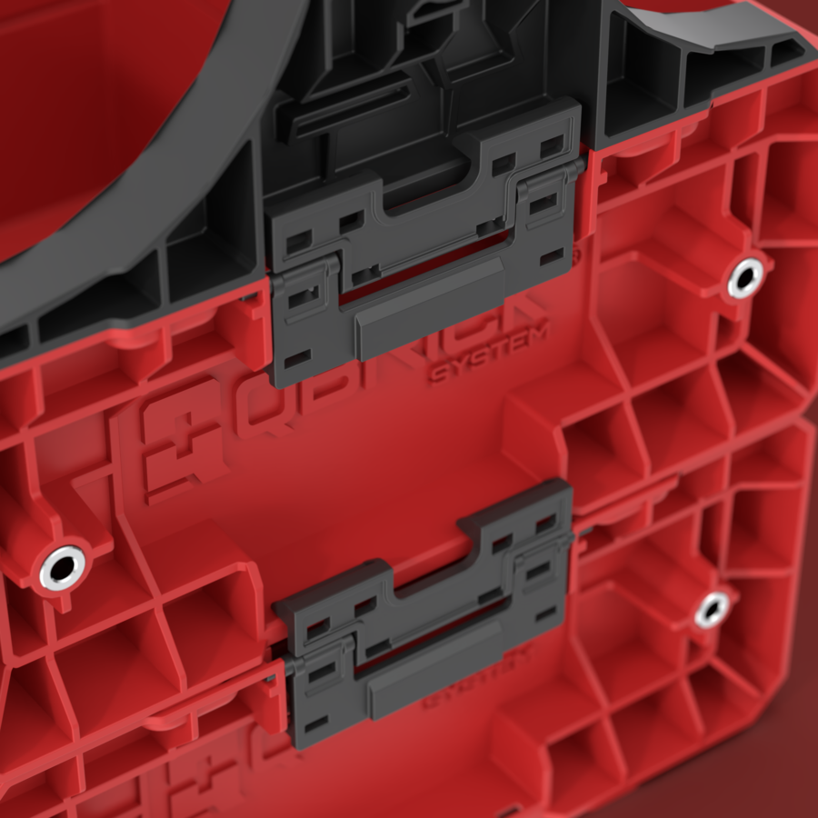 Qbrick System Red Modular Tray