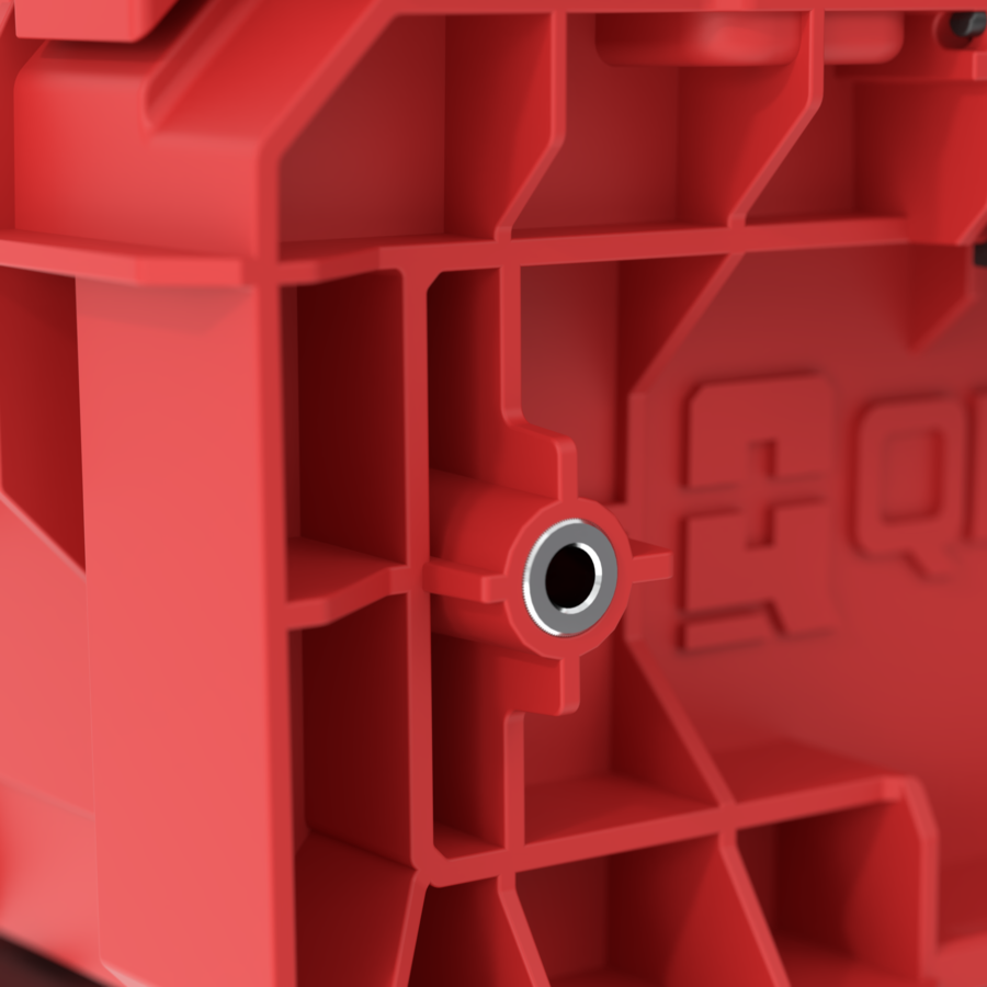Qbrick System Red Modular Tray