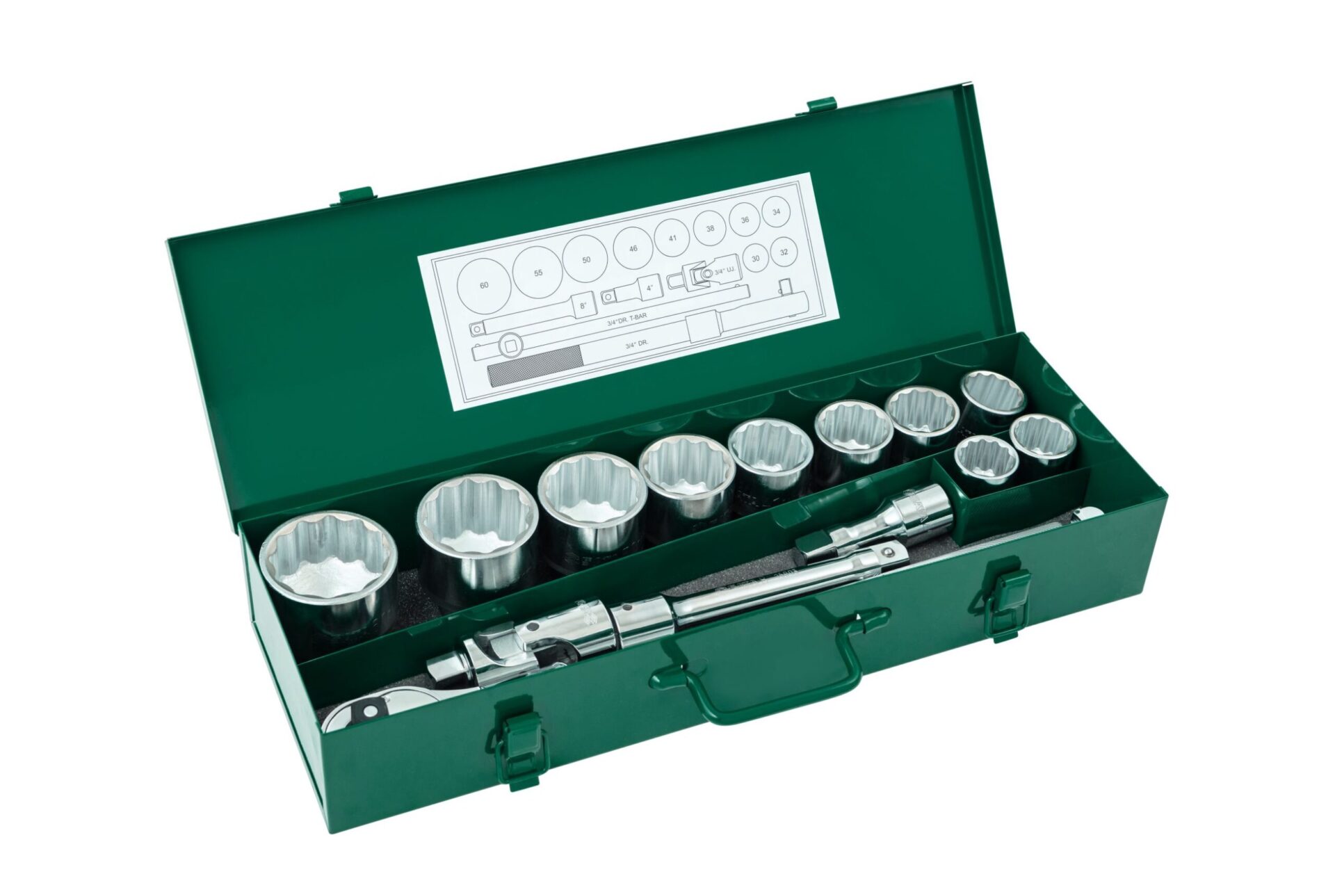 Sata Assortiment 15 douilles