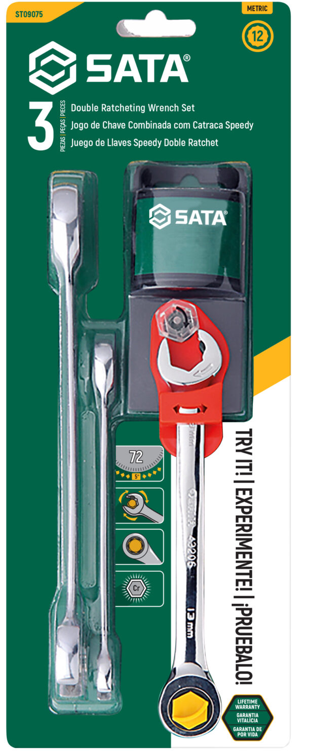 Sata 3 clés mixtes à cliquet
