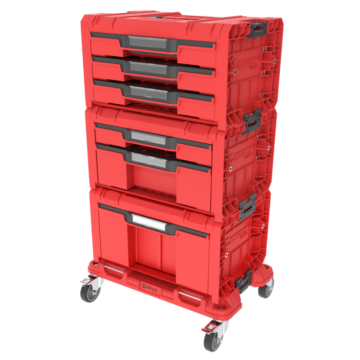 Qbrick System PRO Drawer Workshop Set 6 2.0 Red Ultra HD